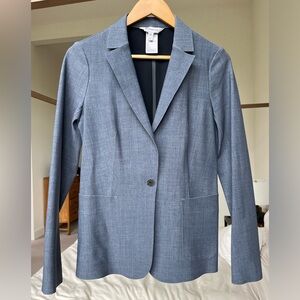 Banana Republic scuba navy blazer sz 6 (BR Standard)